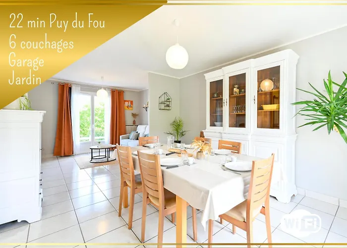 Nyaraló Le Cocon Perche - Ambiance Pastel Et Jardin Arbore